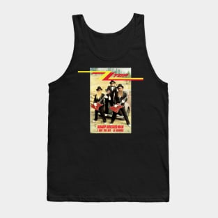 Retro Zz Top 5 Tank Top